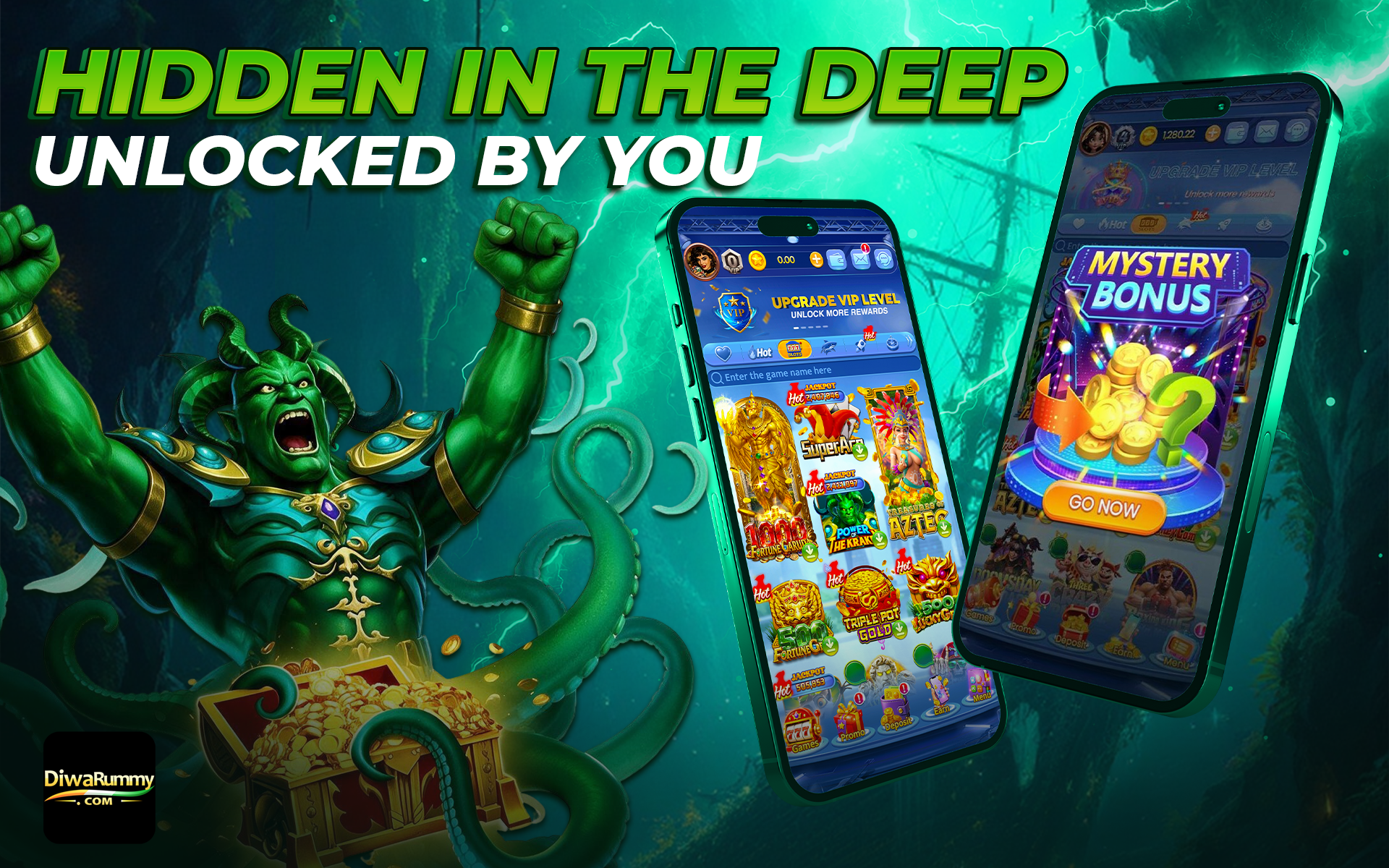 Diwa Rummy disclaimer banner Diwa Rummy